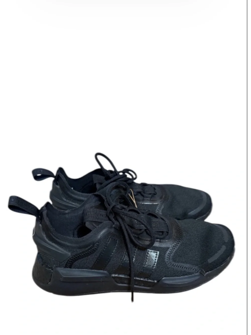 ADIDAS men’s Black Athletic Sneakers - Two different sizes